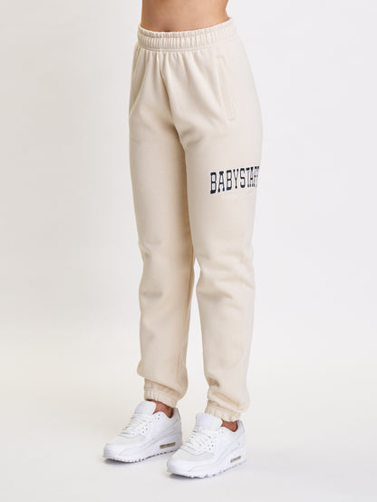 Babystaff College Sweatpants Cream