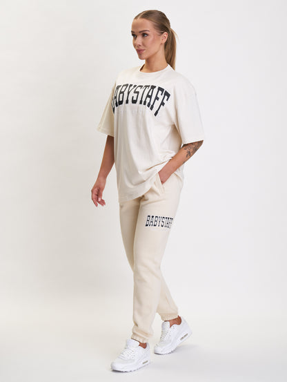 Babystaff College Sweatpants Cream