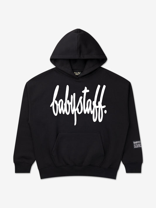 Babystaff Fast Oversized Hoodie Black