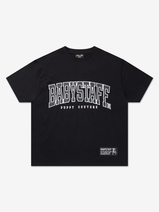 Babystaff College Oversize T-Shirt Black