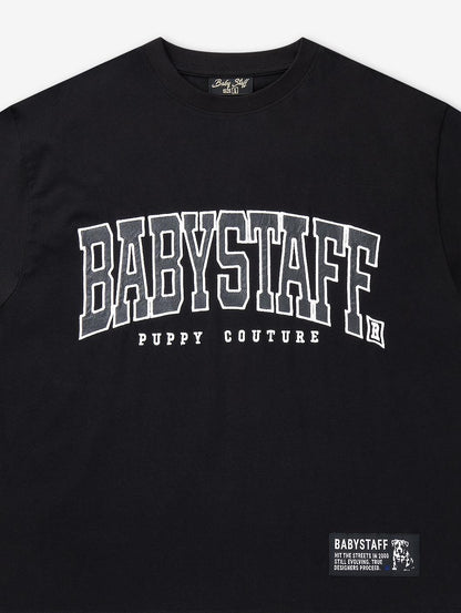Babystaff College Oversize T-Shirt Black