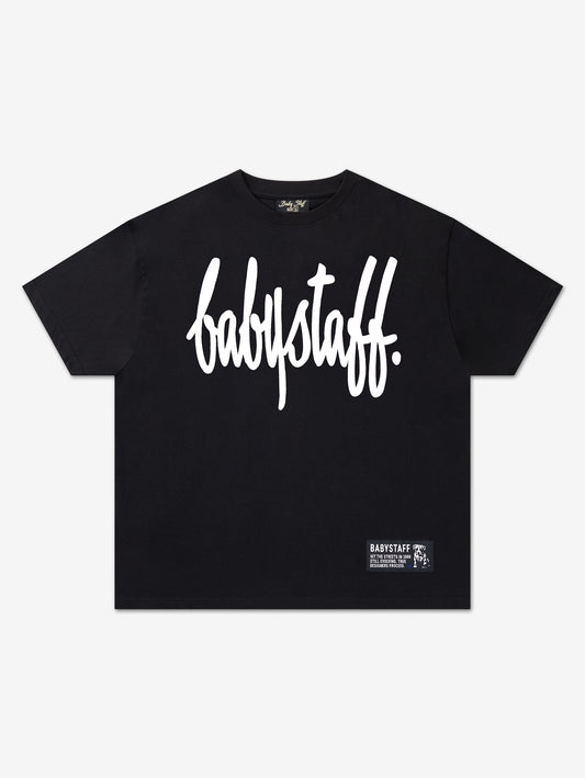 Babystaff Fast Oversized T-Shirt Black