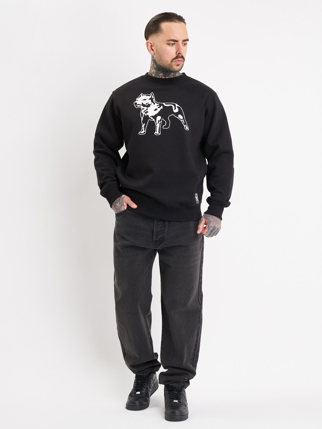 Amstaff Basuga Sweatshirt Black