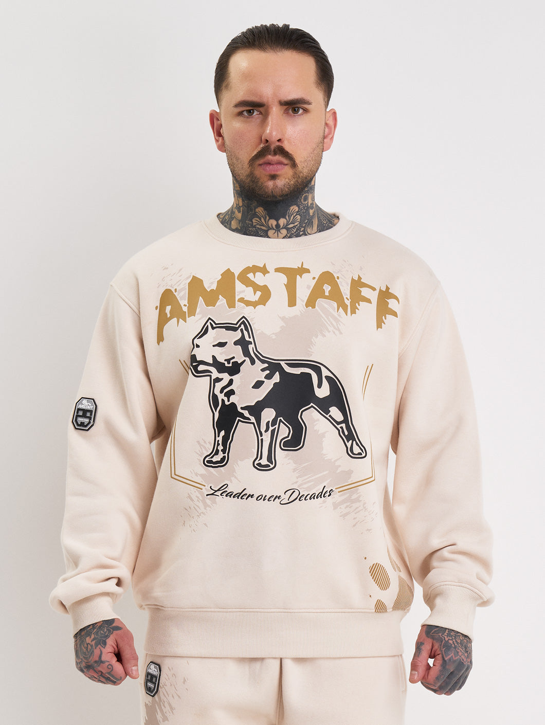 Amstaff Kaldar Sweatshirt Creamwood