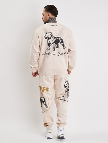 Amstaff Kaldar Sweatshirt Creamwood
