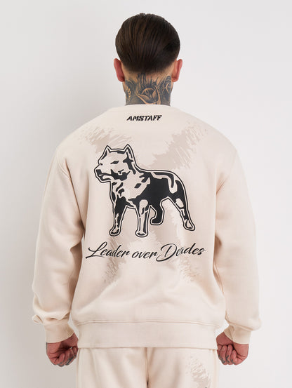 Amstaff Kaldar Sweatshirt Creamwood