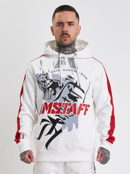 Amstaff Vedor Hoodie White