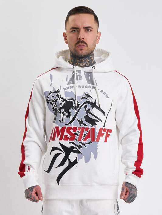 Amstaff Vedor Hoodie White