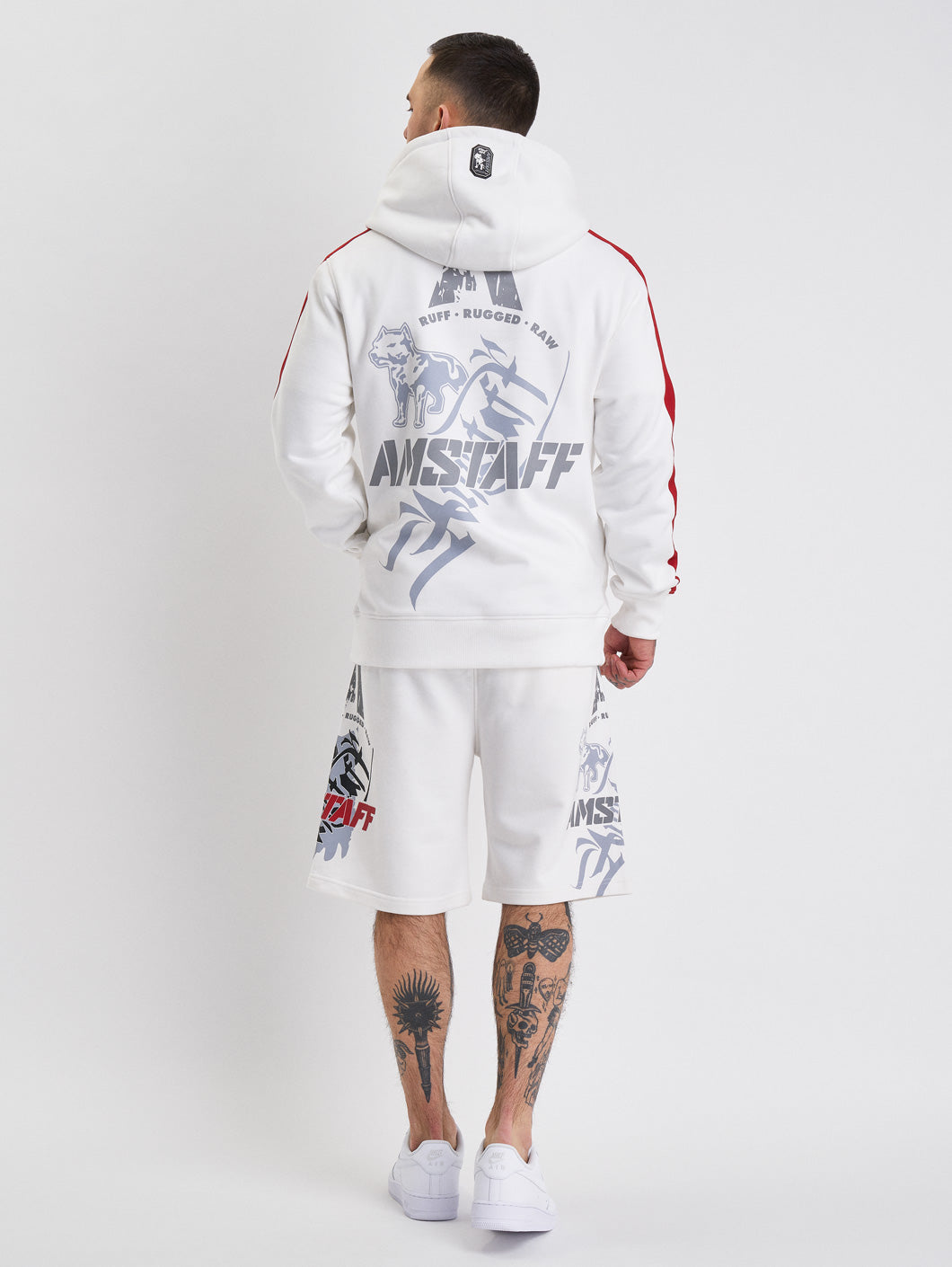 Amstaff Vedor Hoodie White