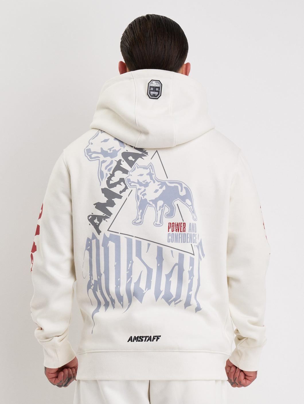 Amstaff Cyrak Hoodie White