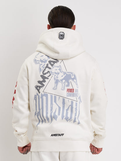 Amstaff Cyrak Hoodie White
