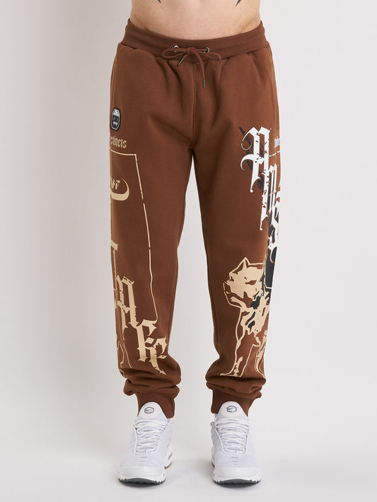 Amstaff Ashur Sweatpants Brown