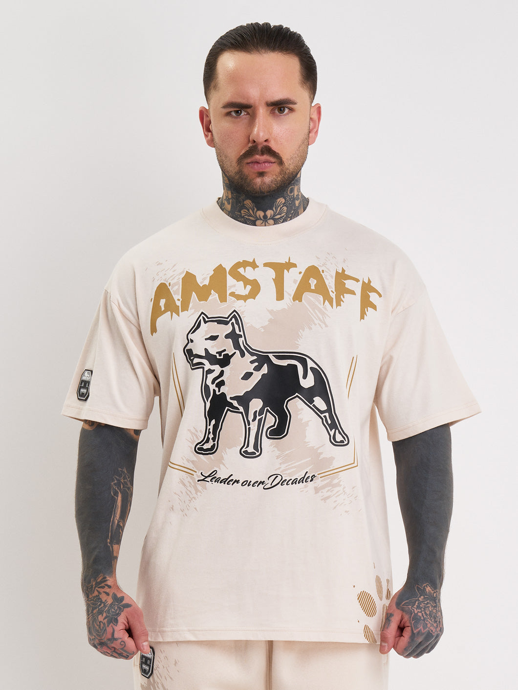 Amstaff Kaldar T-Shirt Creamwood