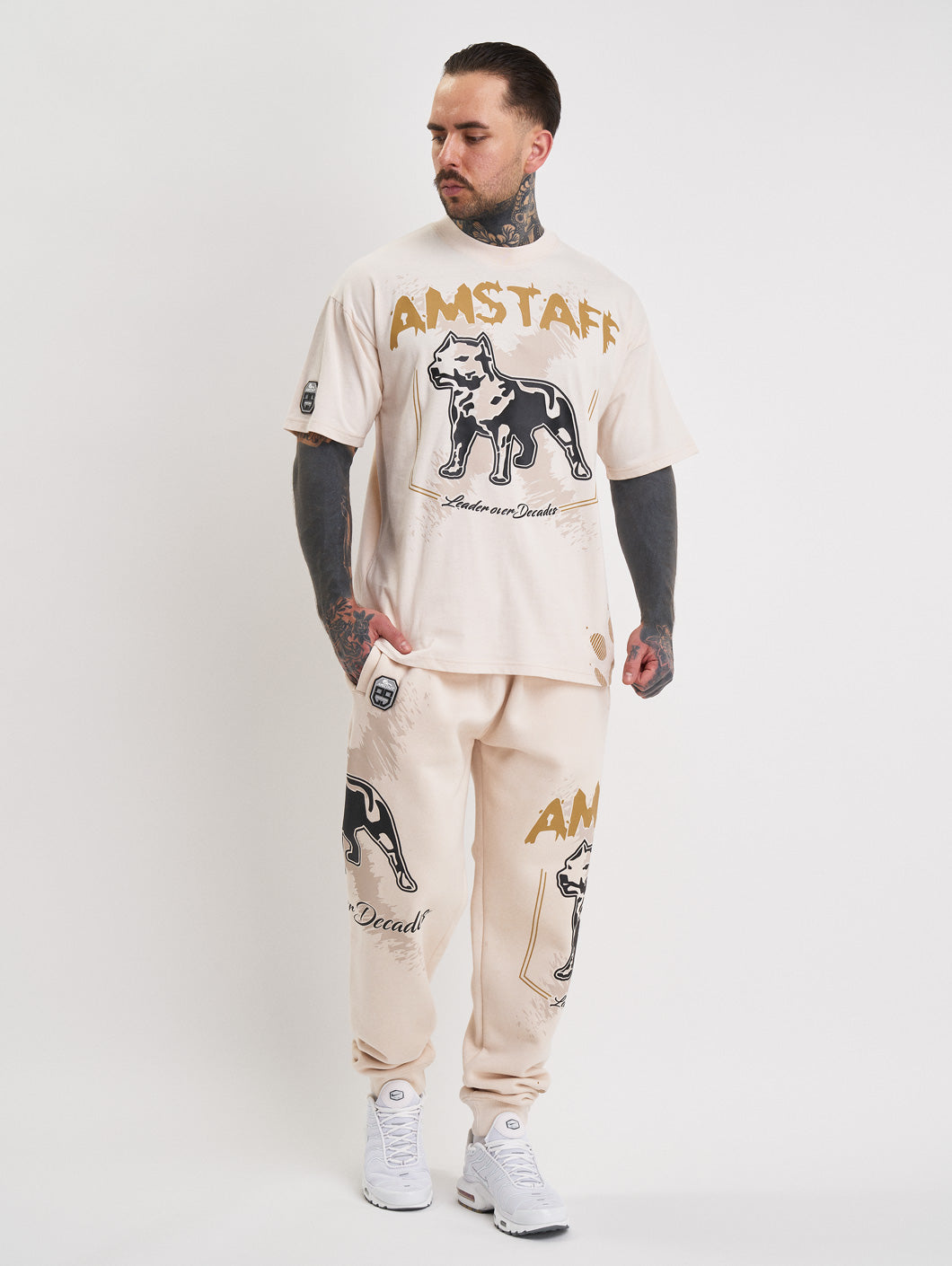 Amstaff Kaldar T-Shirt Creamwood