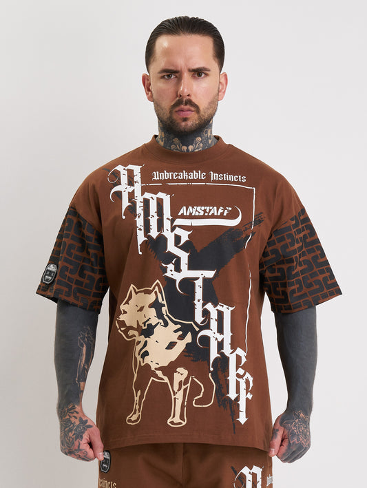 Amstaff Ashur T-Shirt Brown