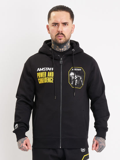 Amstaff Solinor Ziphoodie Black