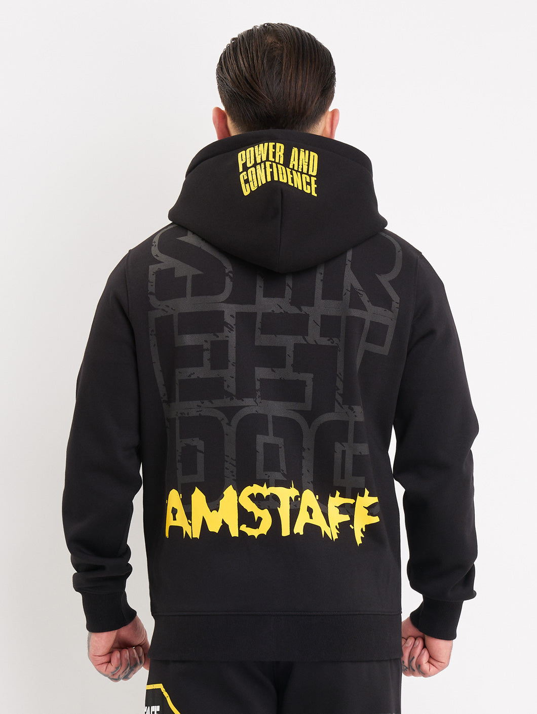Amstaff Solinor Ziphoodie Black