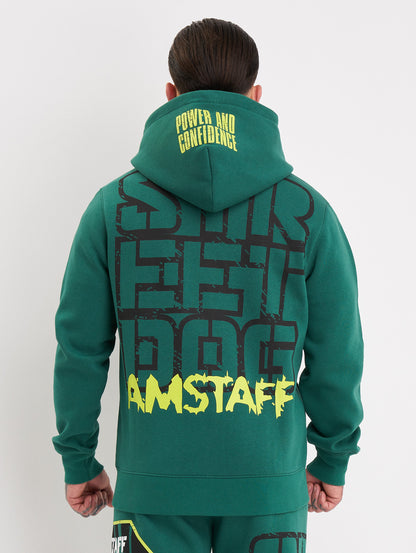 Amstaff Solinor Ziphoodie Green