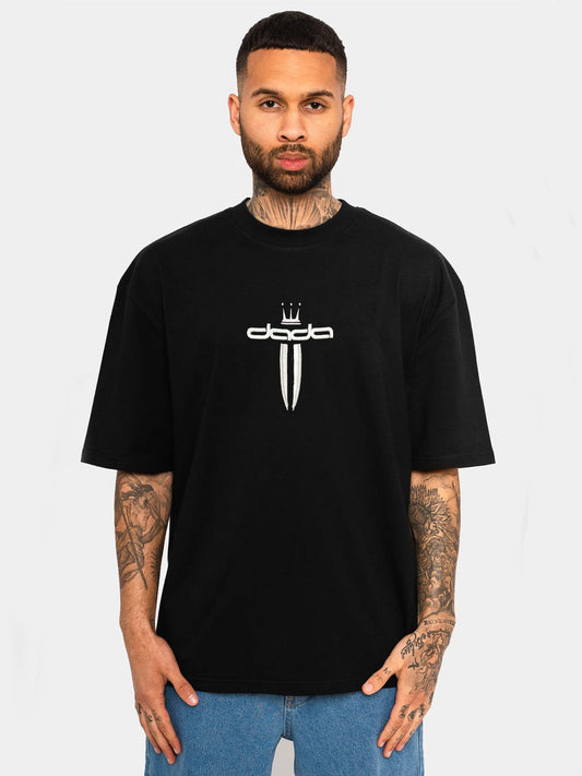 Dada Supreme Knife Logo T-Shirt Black