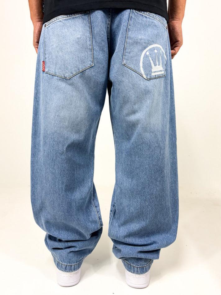 DADA Supreme Freedom Baggy Fit Jeans Blue