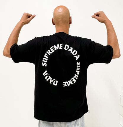 Dada Supreme New Crown Logo T-Shirt Black