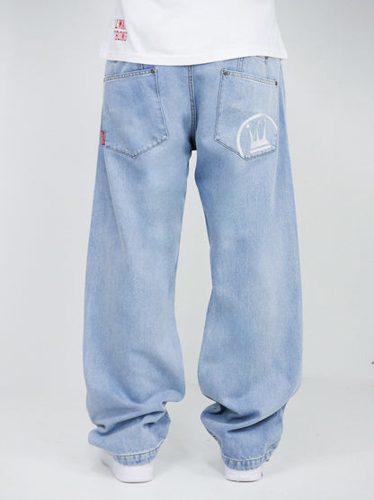 DADA Supreme Freedom Baggy Fit Jeans Light Blue