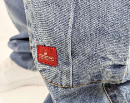 DADA Supreme Worker Cargo Baggy 2.0 Jeans Blue