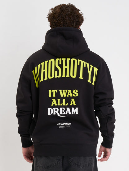 Whoshotya Toxigen Heavy Oversize Hoodie Black