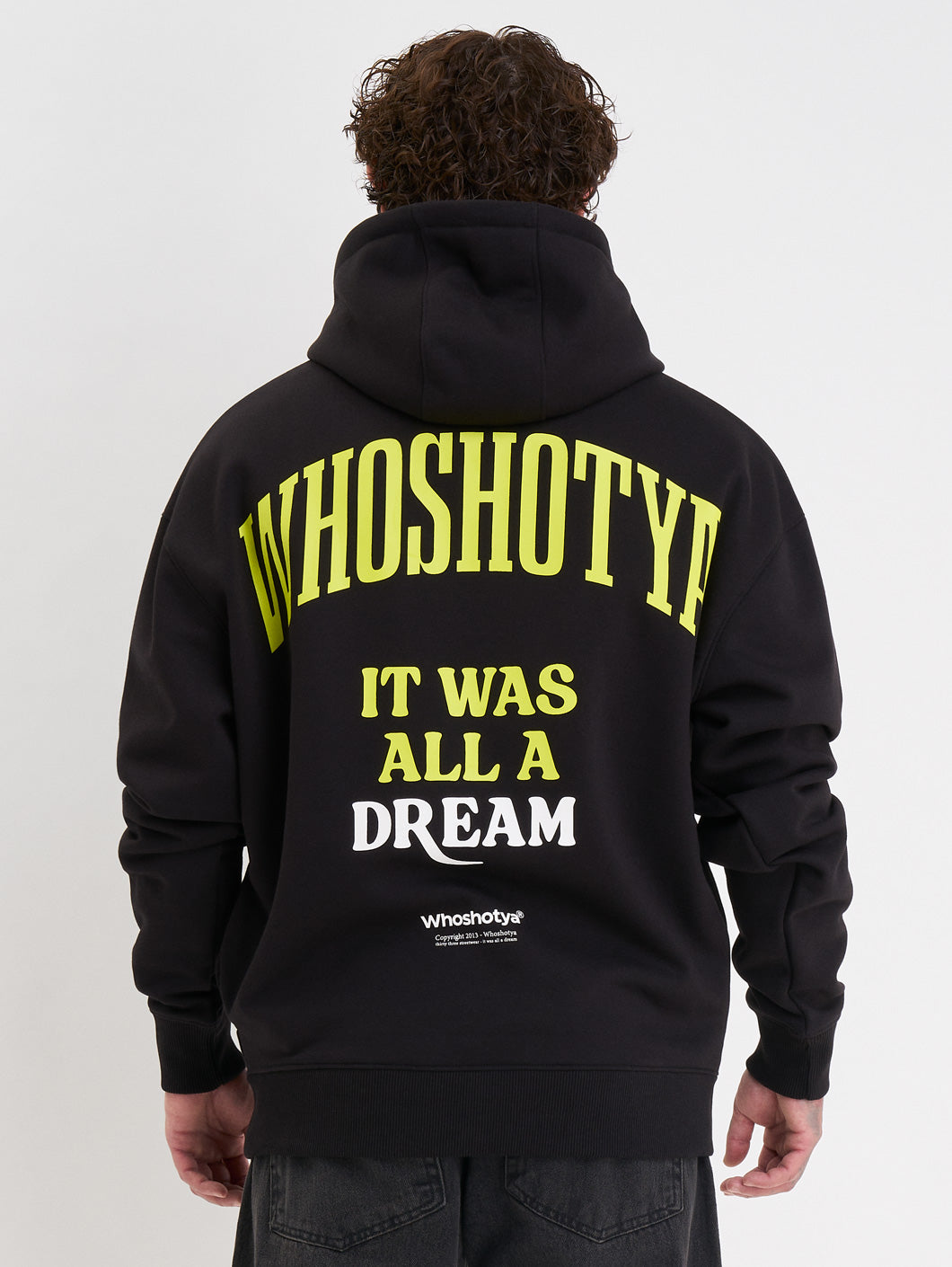 Whoshotya Toxigen Heavy Oversize Hoodie Black