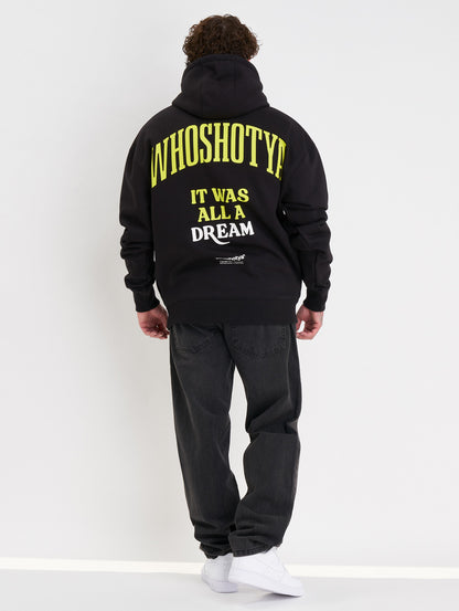 Whoshotya Toxigen Heavy Oversize Hoodie Black