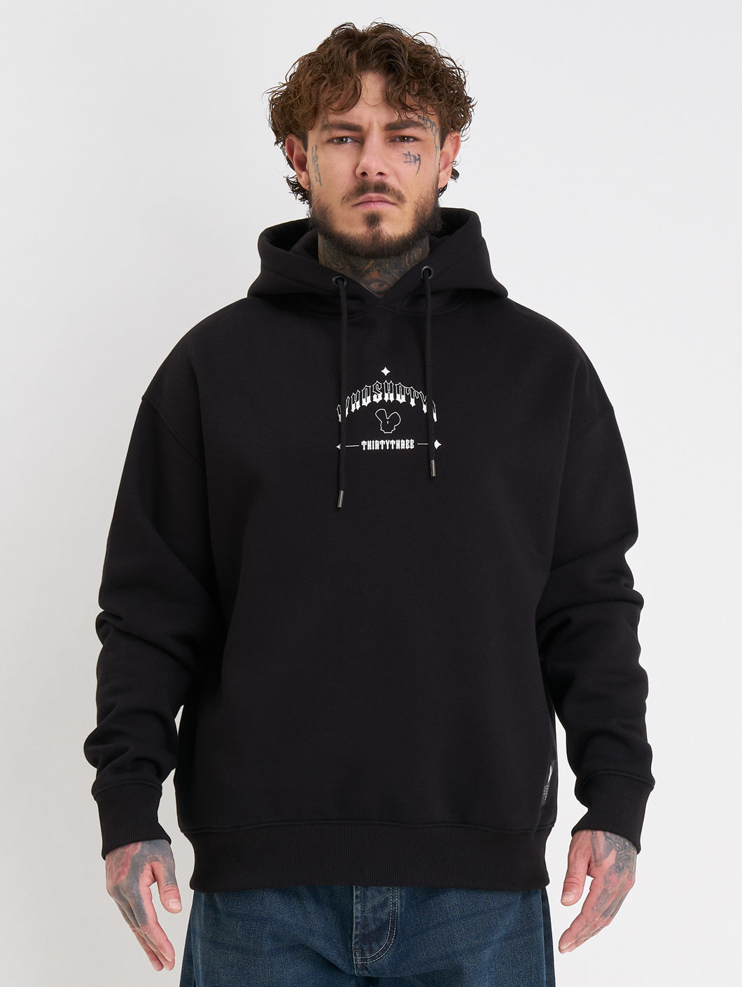 Whoshotya Legacian Heavy Oversize Hoodie Black