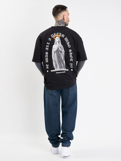 Whoshotya Matria Oversize T-Shirt Black