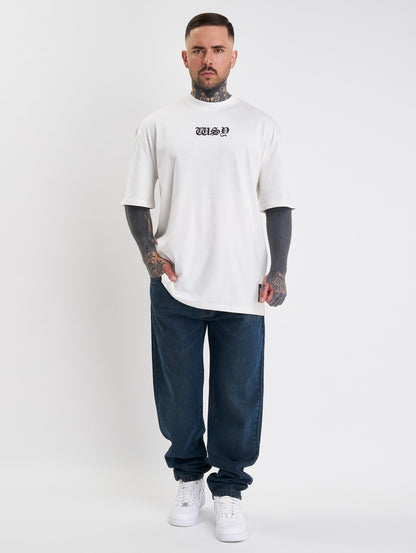 Whoshotya Matria Oversize T-Shirt White