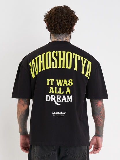 Whoshotya Toxigen Oversize T-Shirt Black