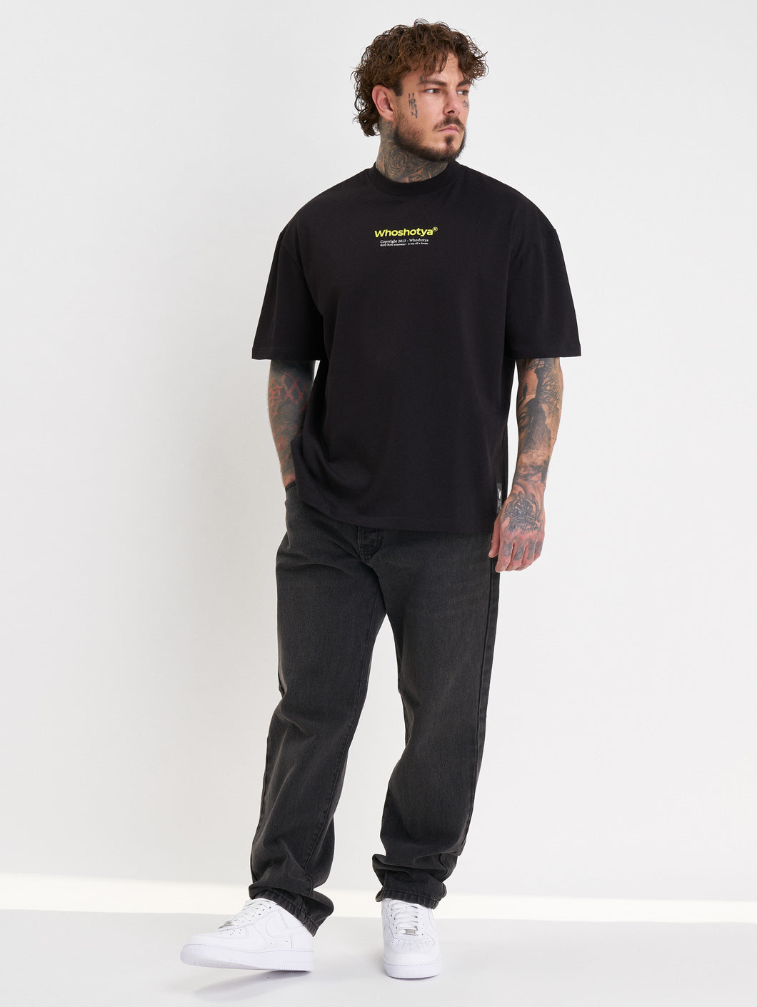Whoshotya Toxigen Oversize T-Shirt Black