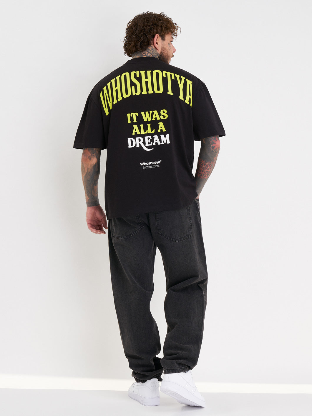 Whoshotya Toxigen Oversize T-Shirt Black