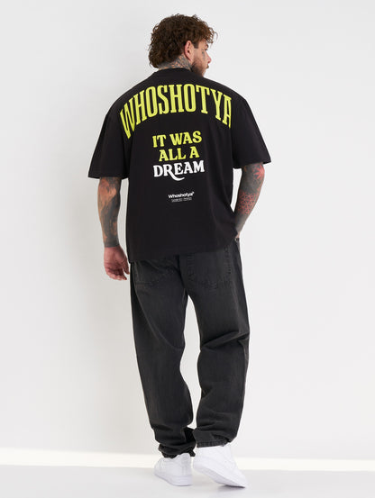 Whoshotya Toxigen Oversize T-Shirt Black
