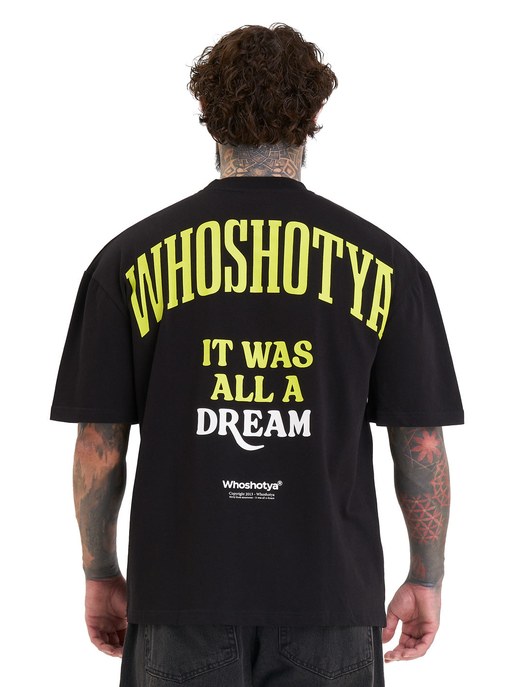 Whoshotya Toxigen Oversize T-Shirt Black