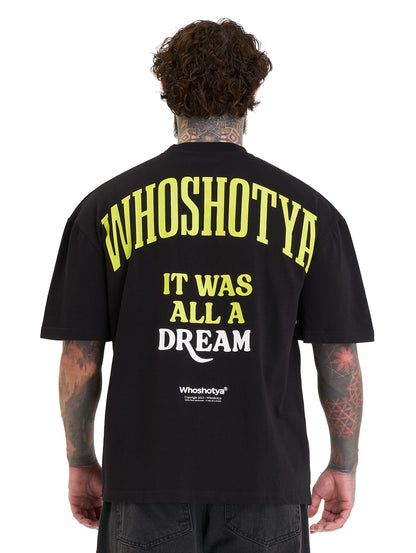 Whoshotya Toxigen Oversize T-Shirt Black