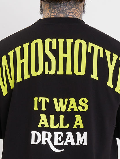 Whoshotya Toxigen Oversize T-Shirt Black