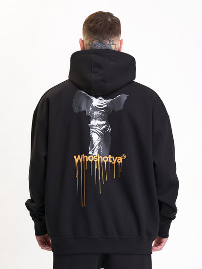 Headless Oversized Hoodie Black