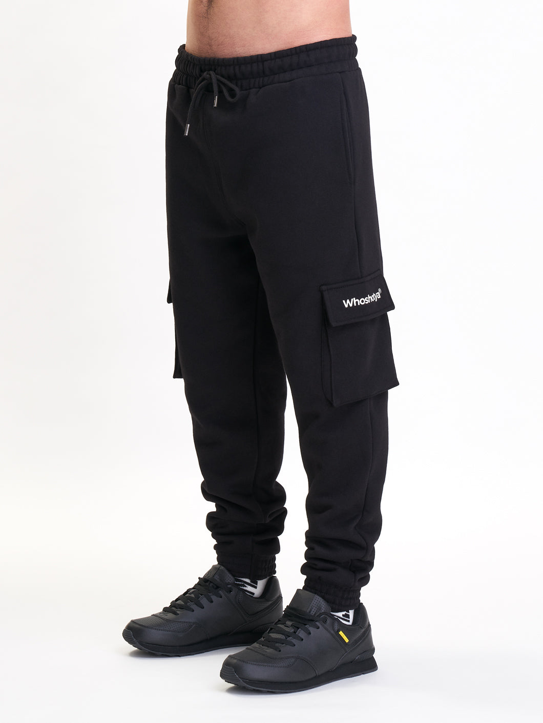 Whoshotya Classic Cargo Pants Black