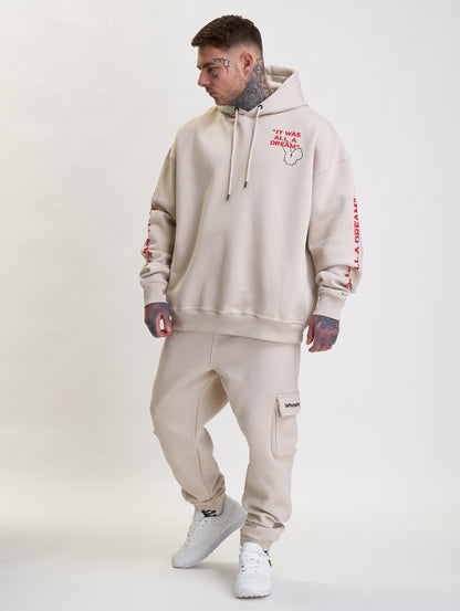 Whoshotya Classic Cargo Pants Light  Beige