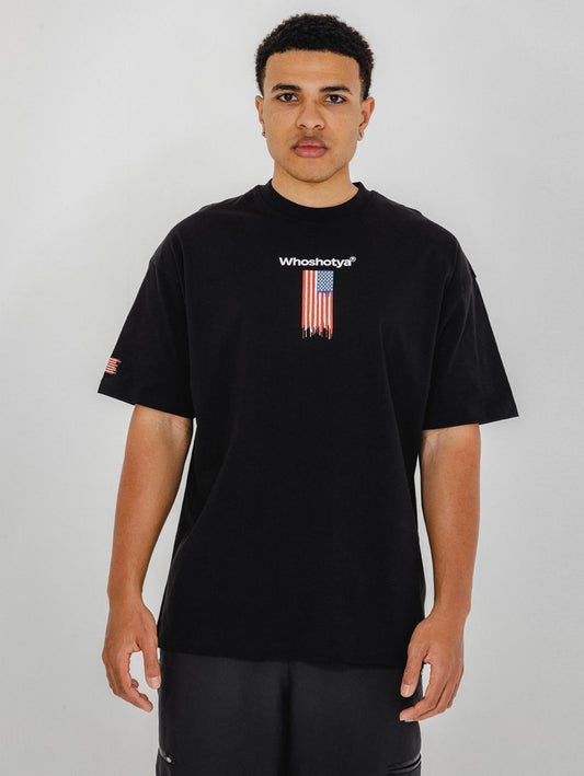 Flagdrips Oversized T-Shirt Black